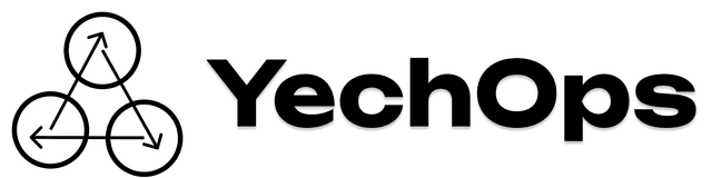 Yechops Logo with Text and Background